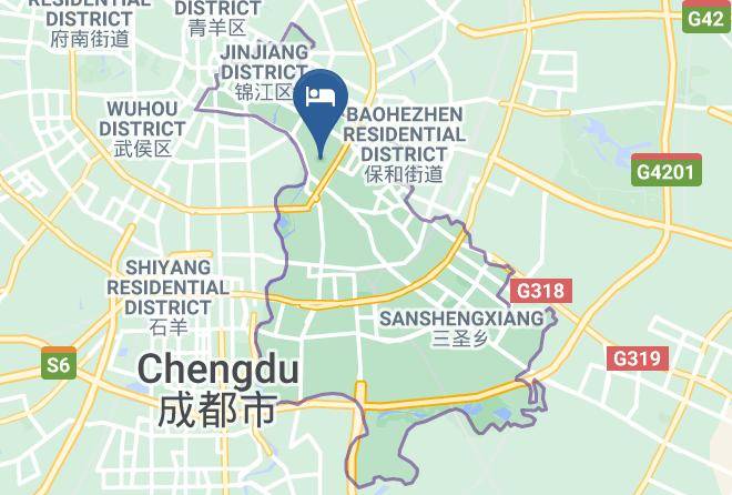 Chengdu - Lotus Hotel Maps