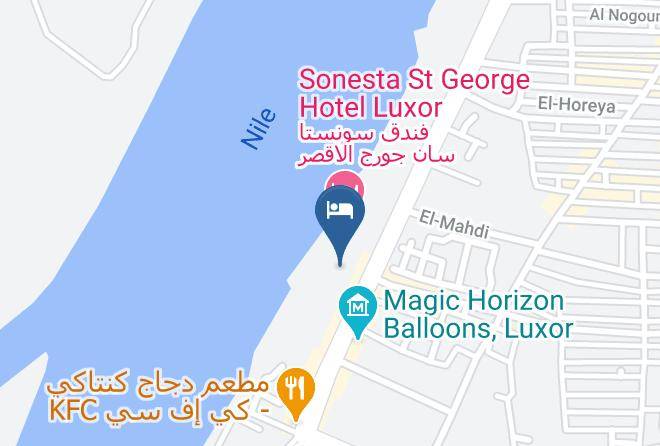 Luxor - Lotus Hotel Maps