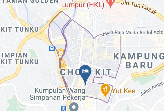 Kuala Lumpur - Lotus Hotel Medan Tuanku Maps