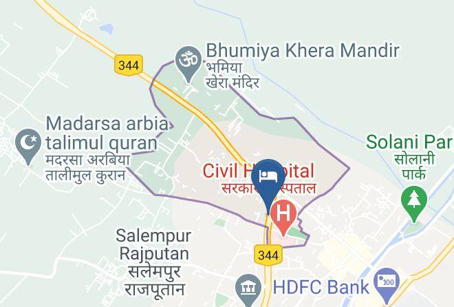 Roorkee - Lotus Hotel Maps