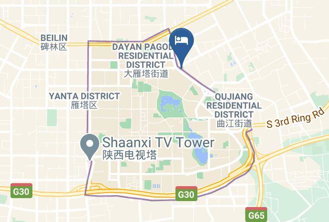 Xi An - Lotus Hotel Maps