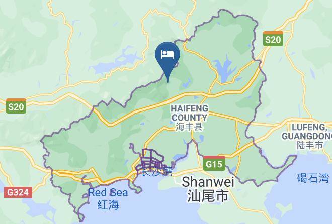 Shanwei - Lotus Mountain Hot Spring Resort Maps
