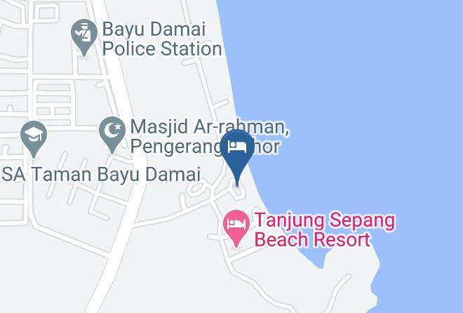Kota Tinggi District - Lotus Seaview Beach Resort & Spa Maps