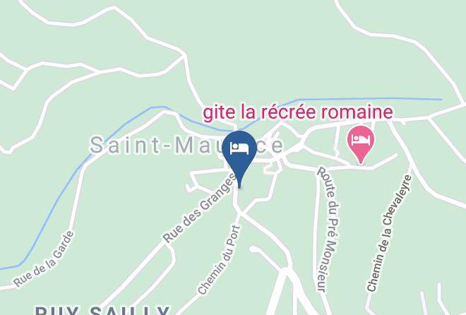 Puy De Dome - Lou Cantou Chambres D'hotes Maps