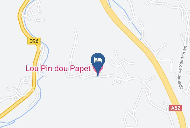 Bouches Du Rhone - Lou Pin Dou Papet Maps