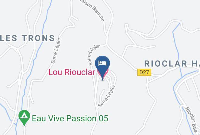 Alpes De Haute Provence - Lou Riouclar Maps