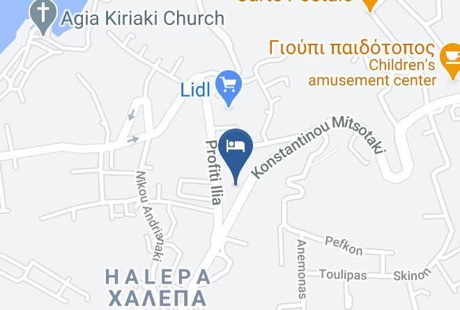 Khania - Loucerna Art Hotel Maps