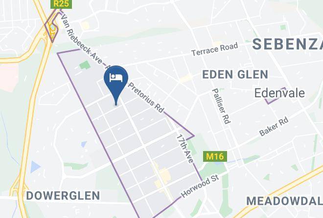 Ekurhuleni - Louhallas Accommodation Maps