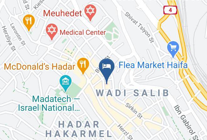 Haifa - Loui Hotel Maps