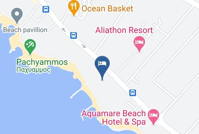 Louis Ledra Beach Map