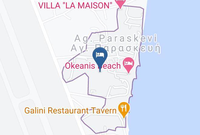 Thira - Louis Santorini Studios Maps