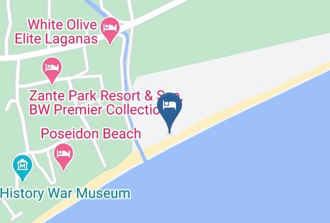Zakinthos - Zante Beach Resort Maps