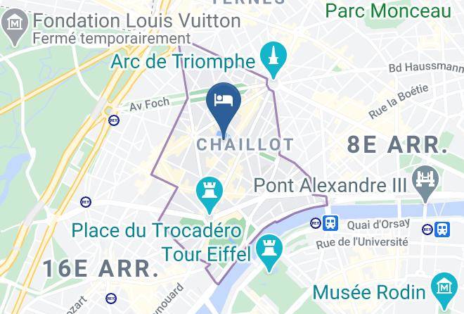 Paris - Louisa Hotel Maps