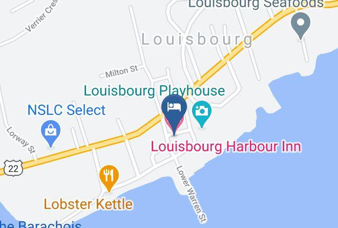 Louisbourg Harbour Inn Map