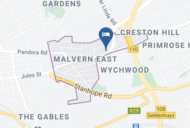 Ekurhuleni - Louisville Guestlodge North Maps