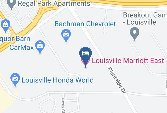 Jefferson - Louisville Marriott East Maps