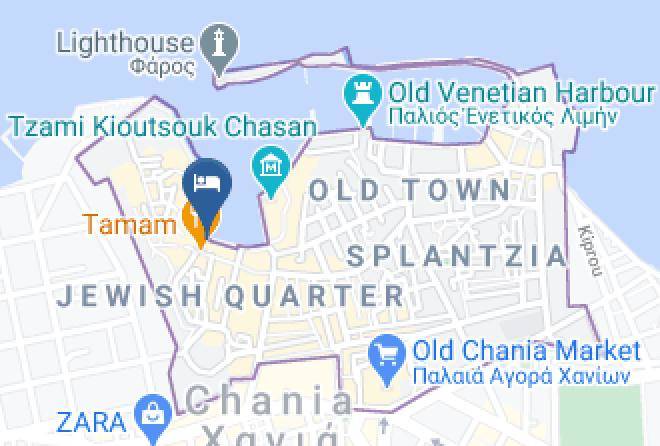Khania - Loukia Hotel Maps