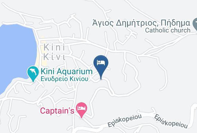 Syros - Loukia Studios & Suites Maps
