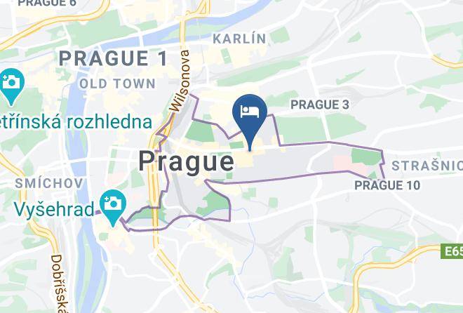 Prague - Louren Hotel Maps