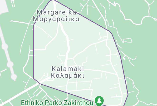Zakinthos - Louros Beach Maps