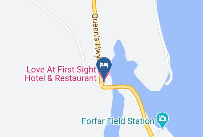 Love At First Sight Hotel & Restaurant Map
