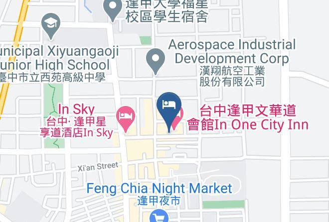 Xitun District - Love Fenjia Colorful Hotel Maps