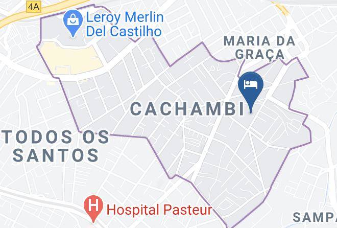 Rio De Janeiro Cachambi - Love Land Hotel Maps