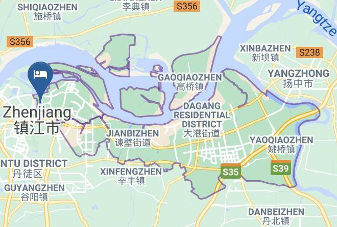 Zhenjiang - Love Me Jiujiu Hotel Maps