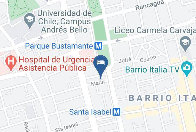 Santiago - Love Motel Marin Maps