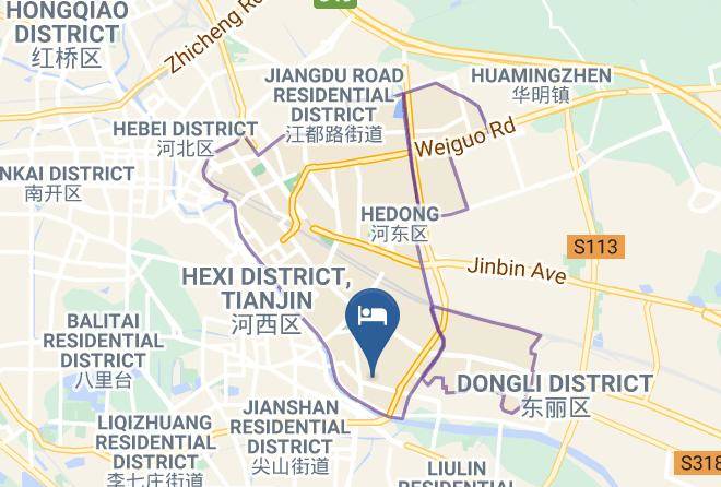 Hedong District - Love Of Swan Theme Hotel Maps