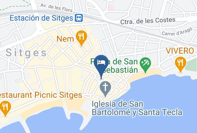 Barcelona - Love Sitges & Beach Maps