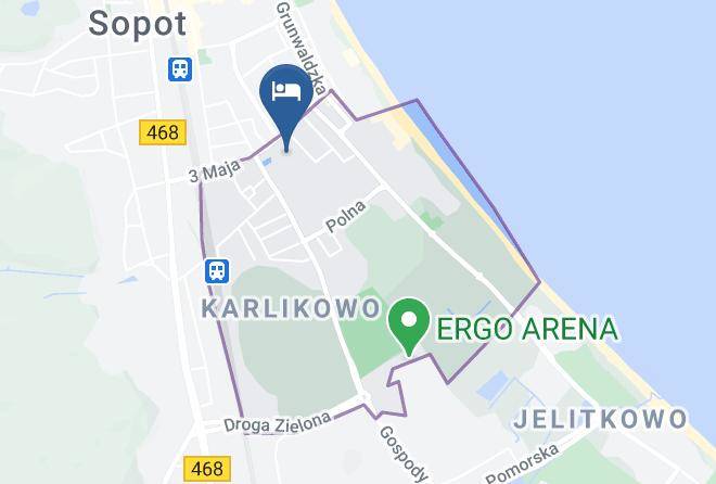 Sopot - Love Sopot Residence Maps