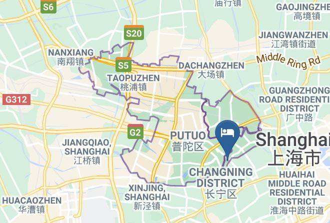 Putuo District - Love Theme Hotel Shanghai Jing'an Branch Maps
