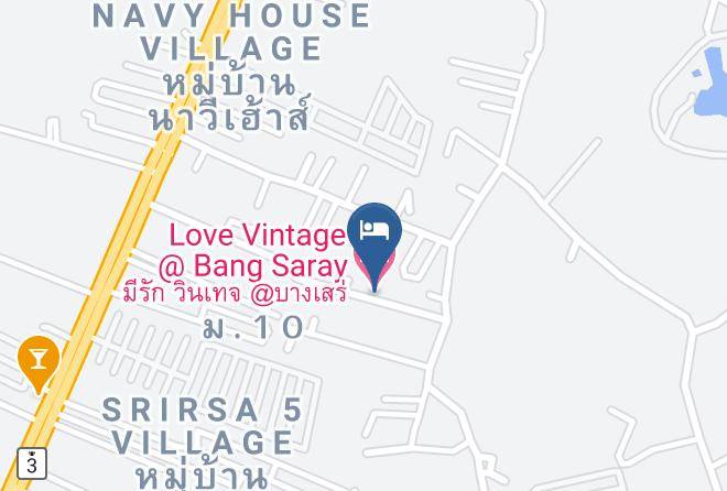Amphoe Sattahip - Love Vintage Bang Saray Maps