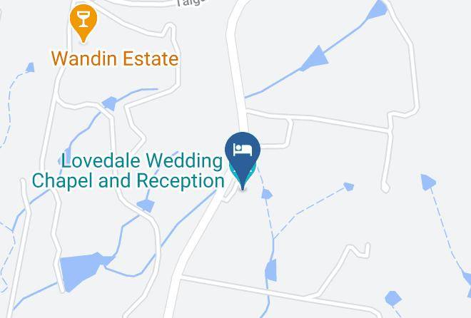 Cessnock - Lovedale Wedding Chapel And Reception Maps