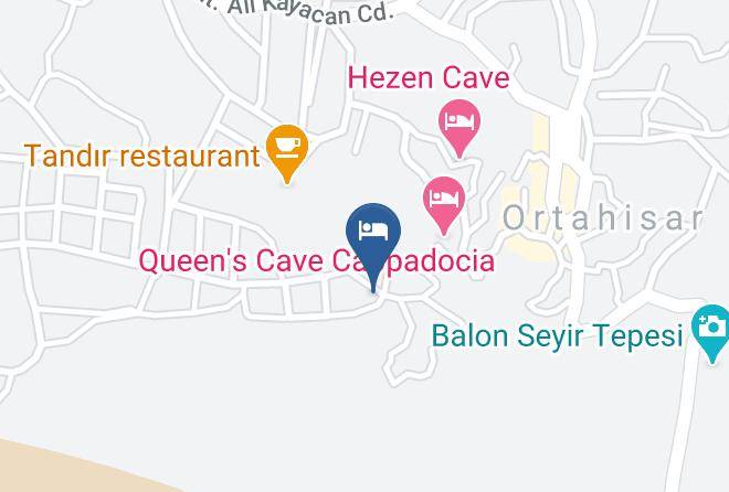 Urgup - Lovely Cappadocia Hotel Maps