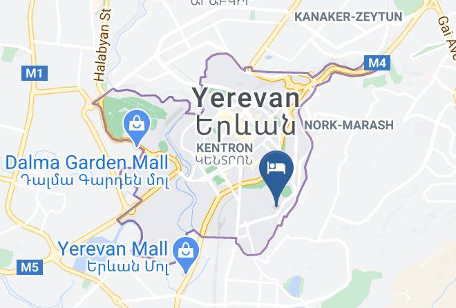 Yerevan - Lovely Hotel In Center Maps