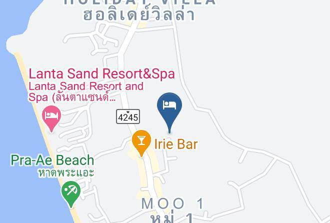 Amphoe Ko Lanta - Lovely Lanta Resort Maps