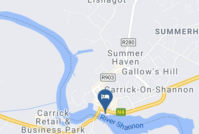 Carrick On Shannon - Lovely Leitrim Boatel Maps
