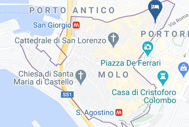 Genoa - Lovely Studio In The City Center Maps