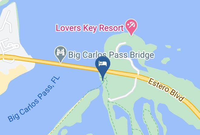 Lee - Lover's Key Beach Maps