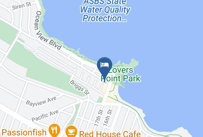 Monterey - Lovers Point Inn Maps