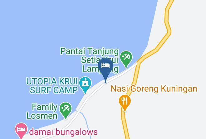 Lampung Barat - Lovina Krui Surf Maps