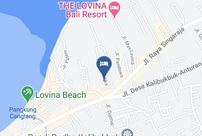 Buleleng Regency - Lovina Oasis Hotel Maps