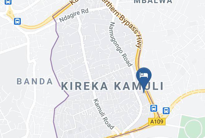 Kampala Cityncil - Lovisa Country Hotel Maps