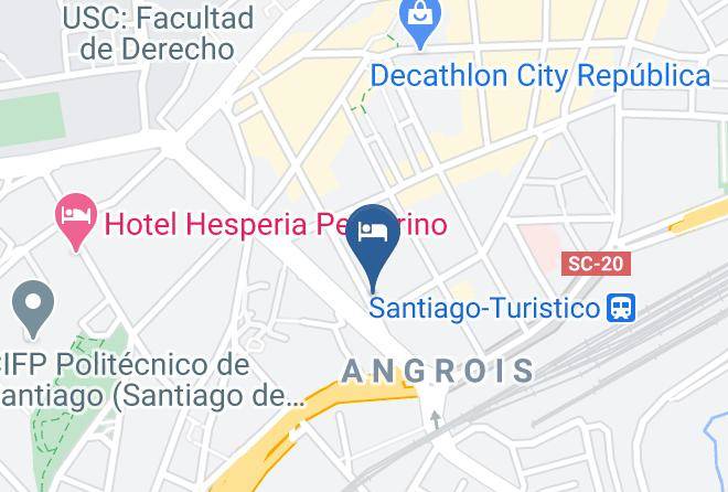 Auna - Low Cost Santiago Center Maps