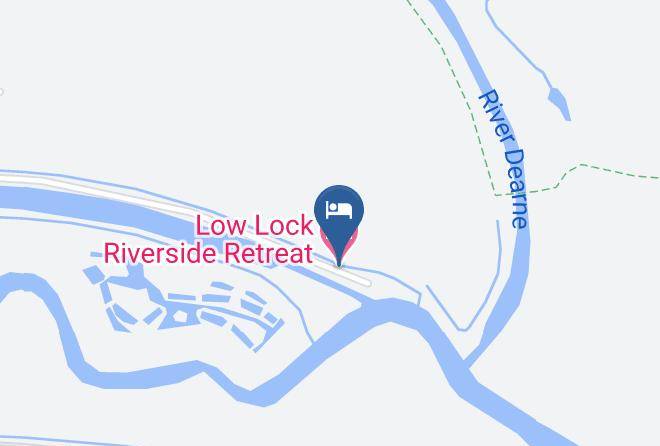 Low Lock Riverside Retreat Map - England - Doncaster