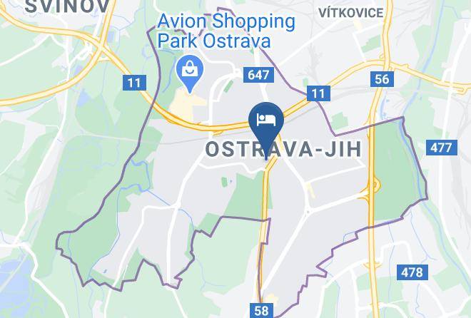Ostrava - Lowcost Hotel Ostrava Maps