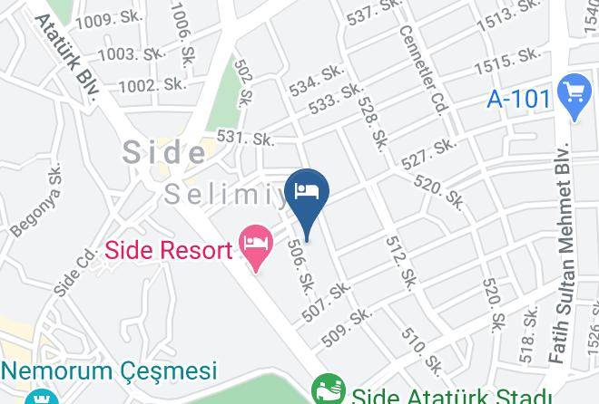 Manavgat - Hotel Lowe Maps