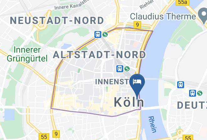 Lowenbrau Hotel Und Restaurant Koln Map